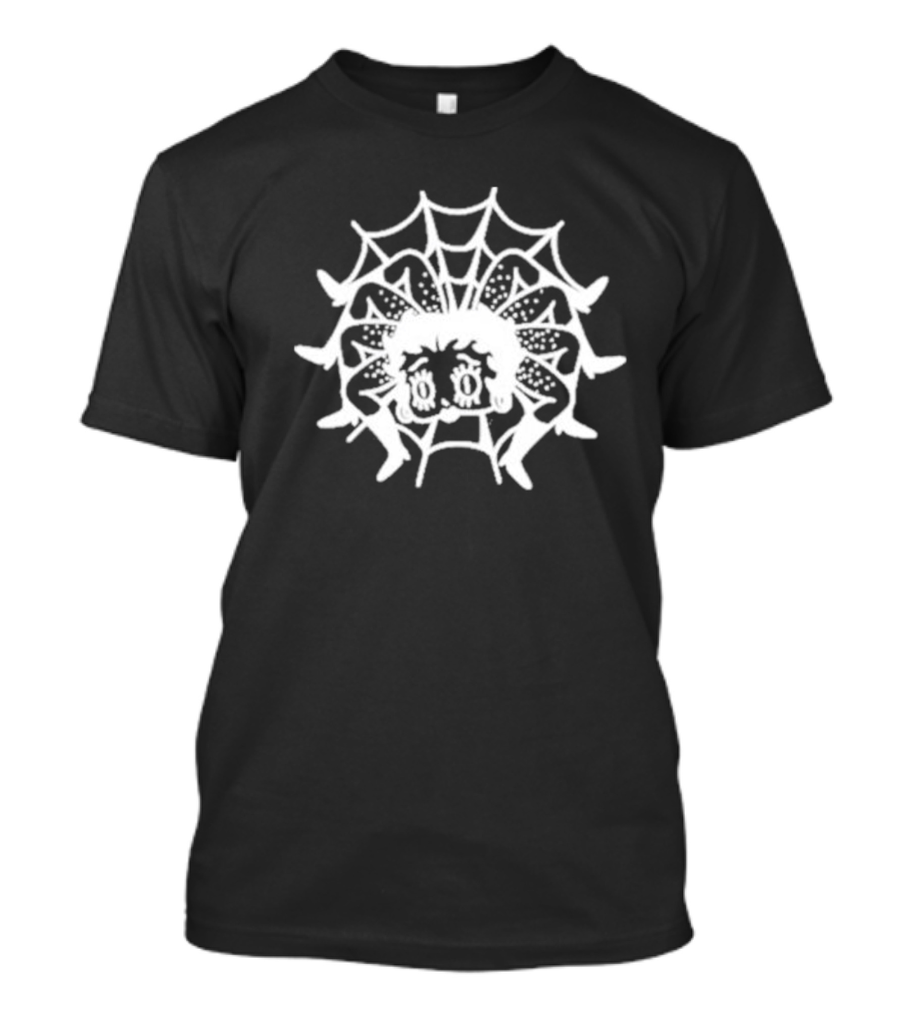 I'm Already Dead DTF Spiderweb Character T-Shirt