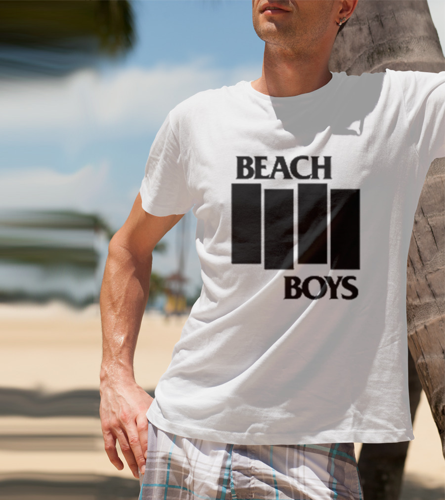 Beach Boys Black Flag T-Shirt