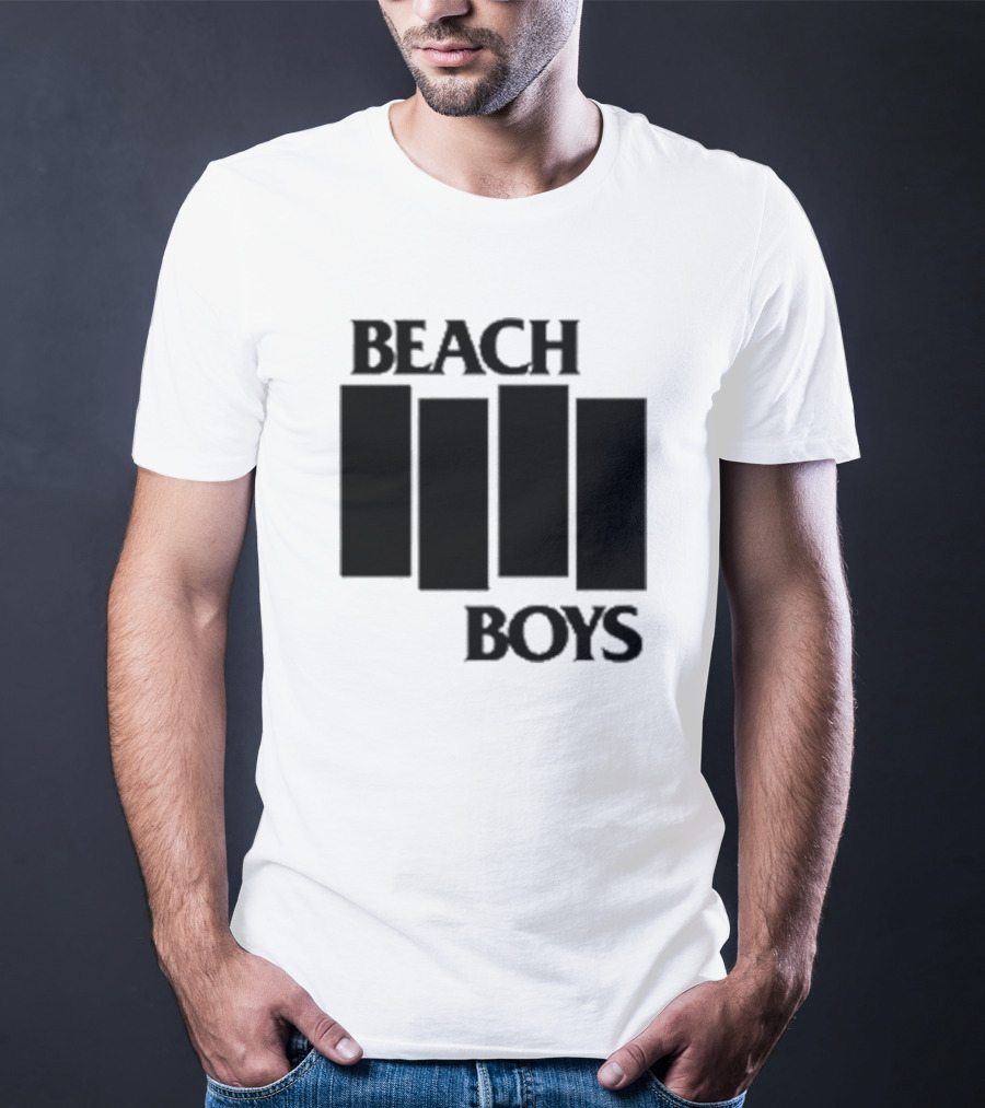 Beach Boys Black Flag T-Shirt