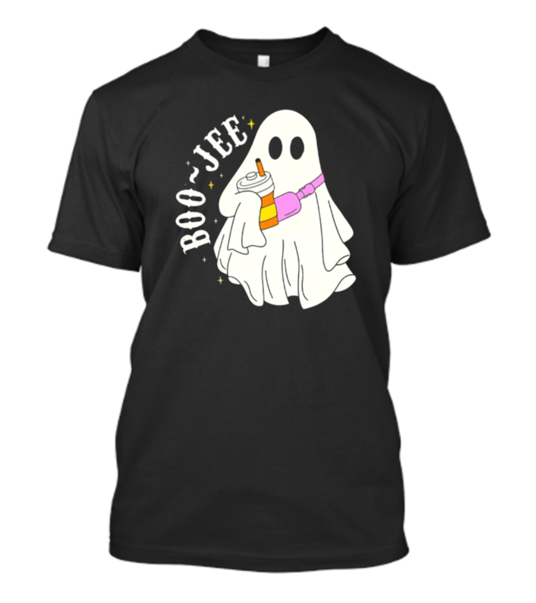 Boo Jee Ghost Cute Funny Halloween Ghost Boo-Jee T-Shirt