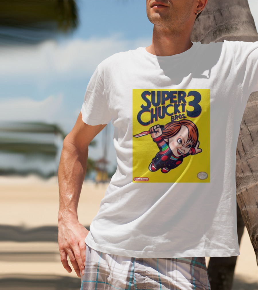 Super Chucky Bros 3 Good Guys Retro Game T-Shirt