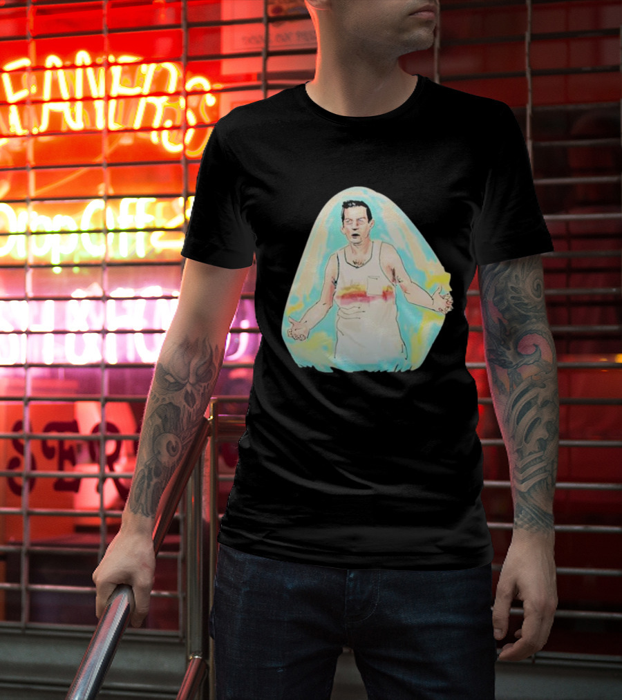 Mike Scollins Aura Character Illustration Tank Top T-Shirt