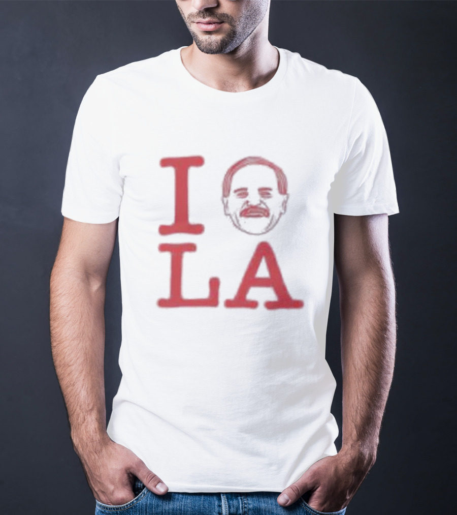 I Love LA Dodgers Say Hey La T-Shirt