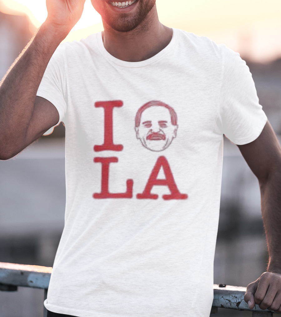 I Love LA Dodgers Say Hey La T-Shirt