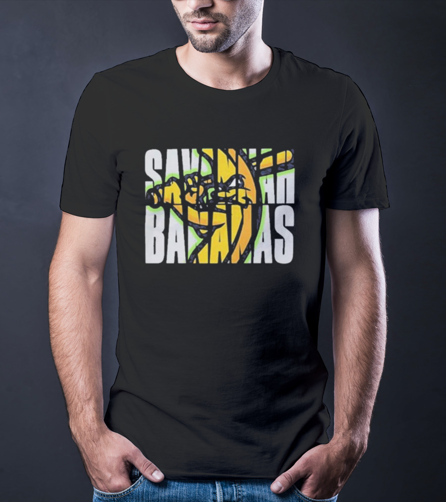 Savannah Bananas Banana Baseball Player T-Shirt