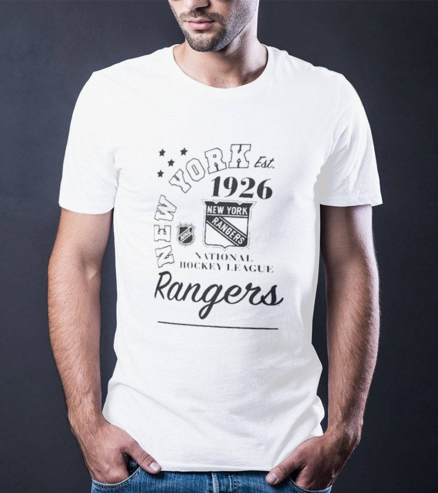 New York Rangers Est. 1926 National Hockey League Arch City Team T-Shirt