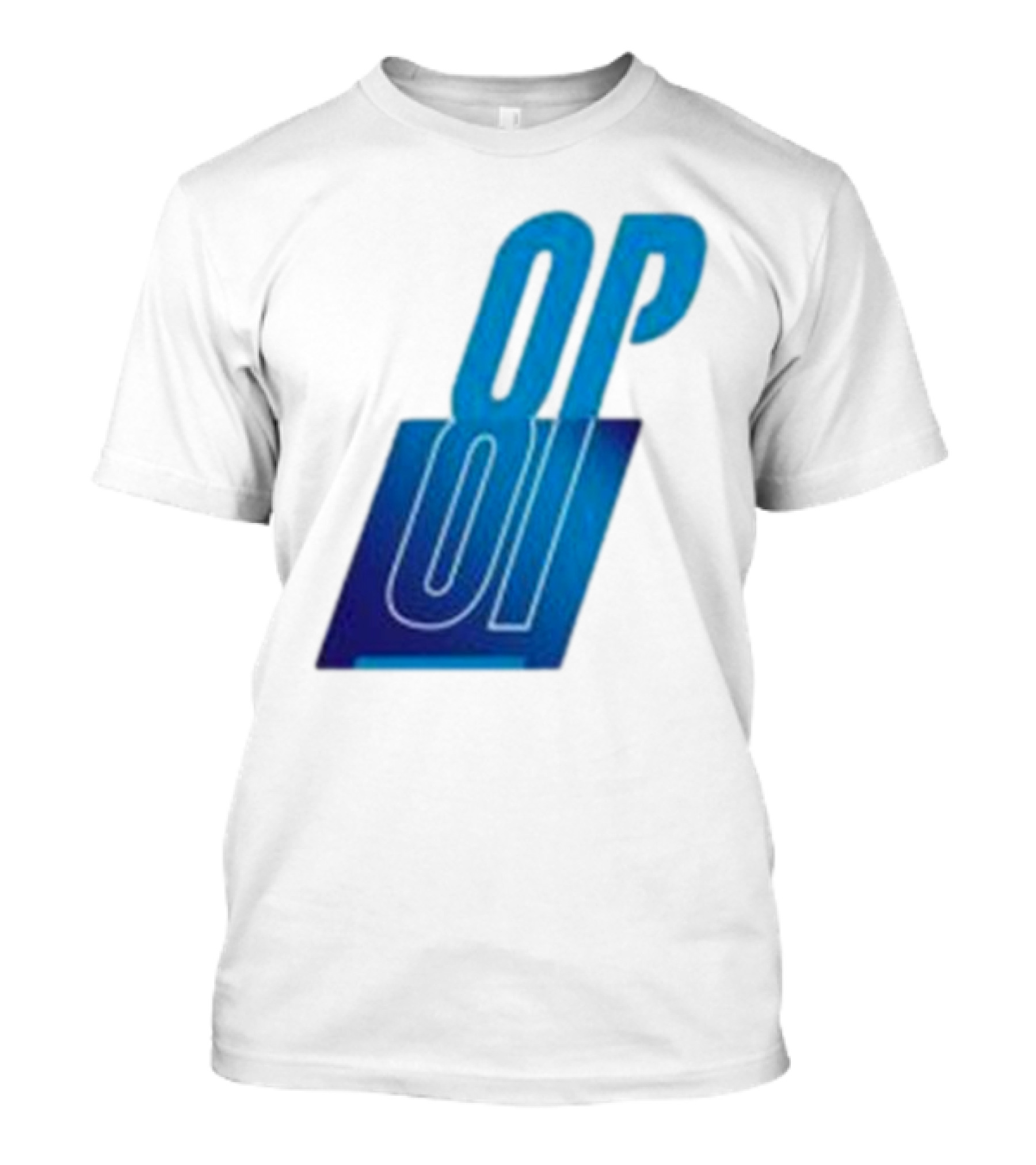 Oscar Piastri OP Blue Logo Motif T-Shirt