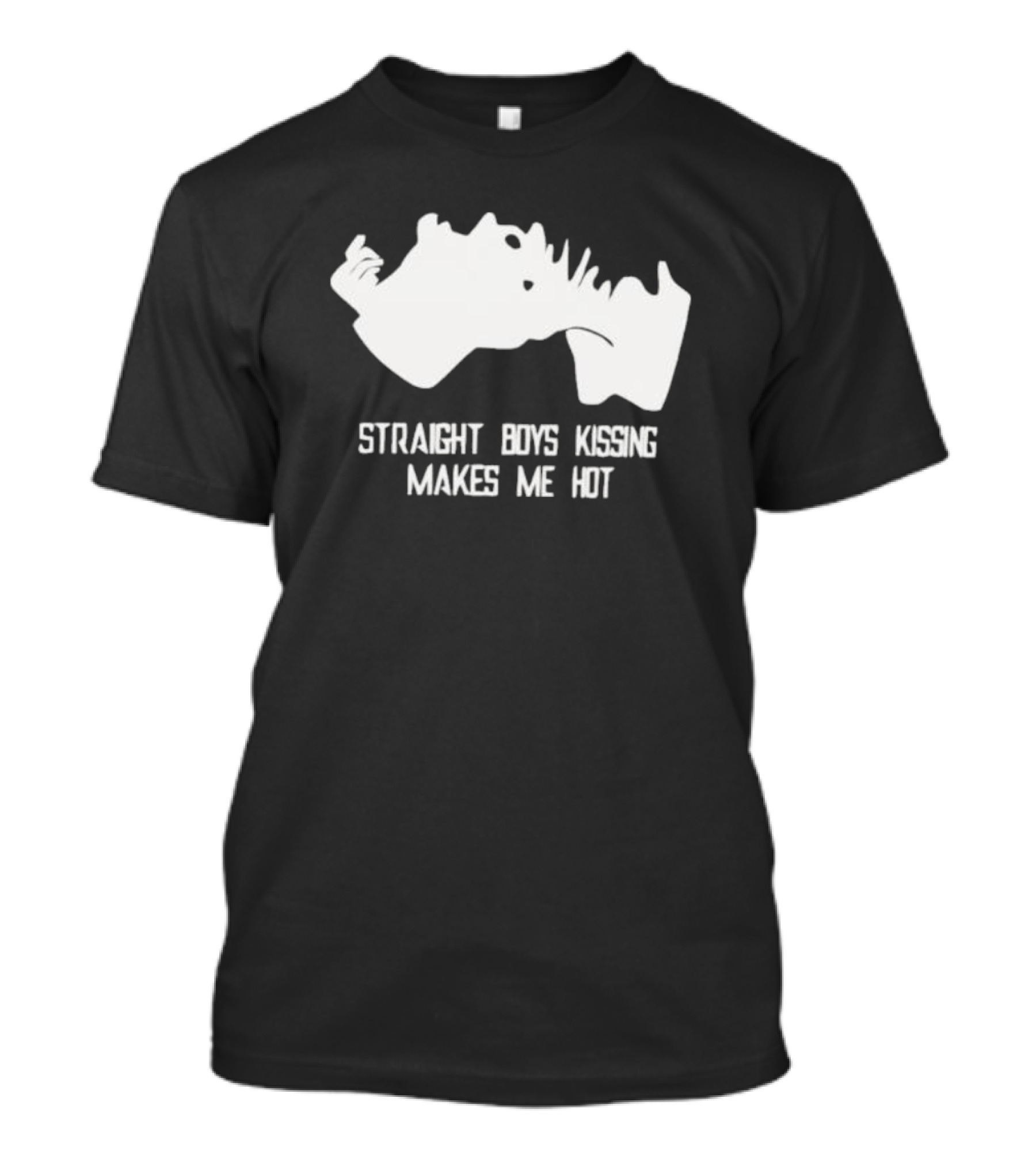 Straight Boys Kissing Makes Me Hot T-Shirt