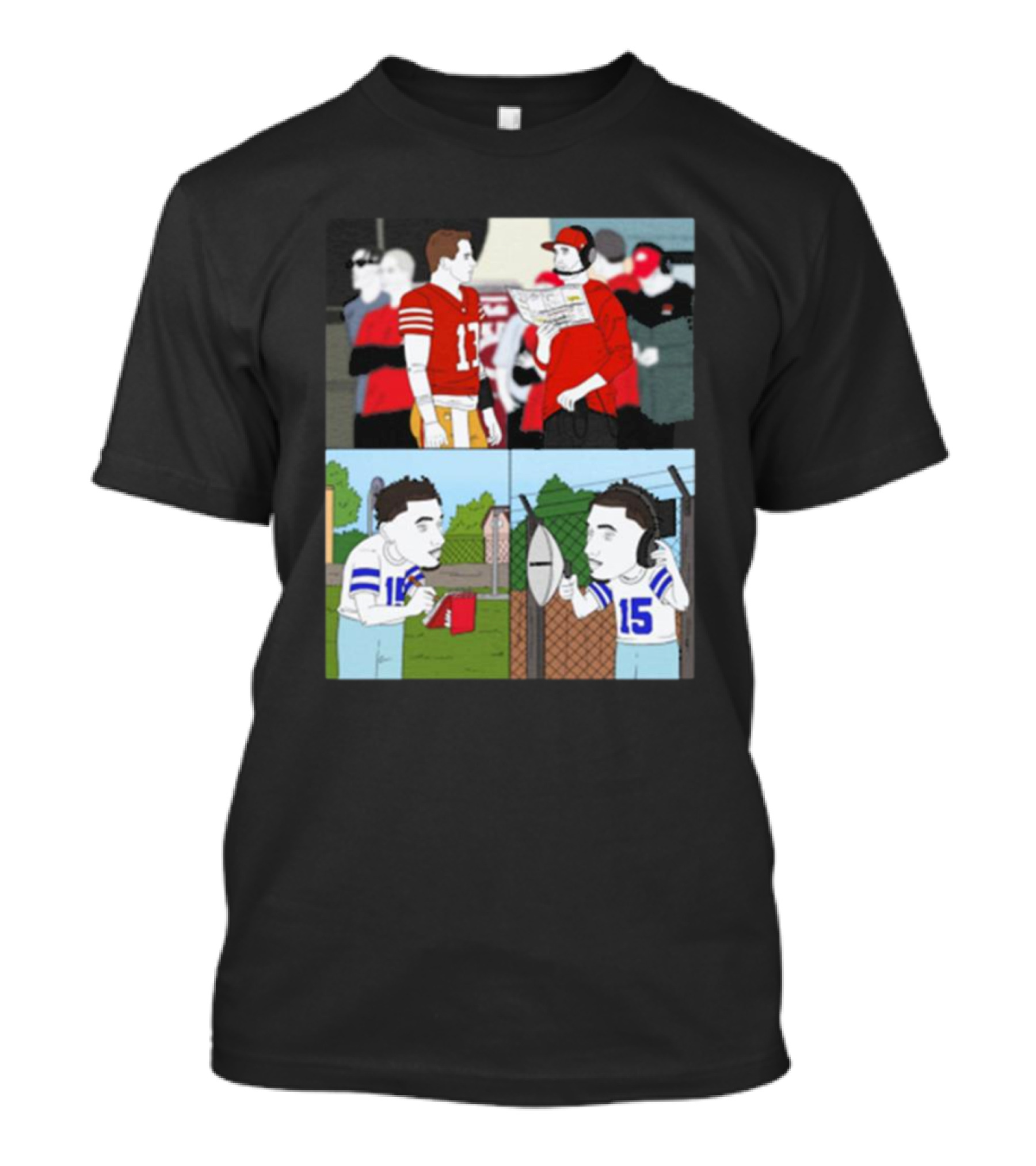 Rita Oak Day 27 Randall Trey Quarterback Coach Play Football Strategy T-Shirt