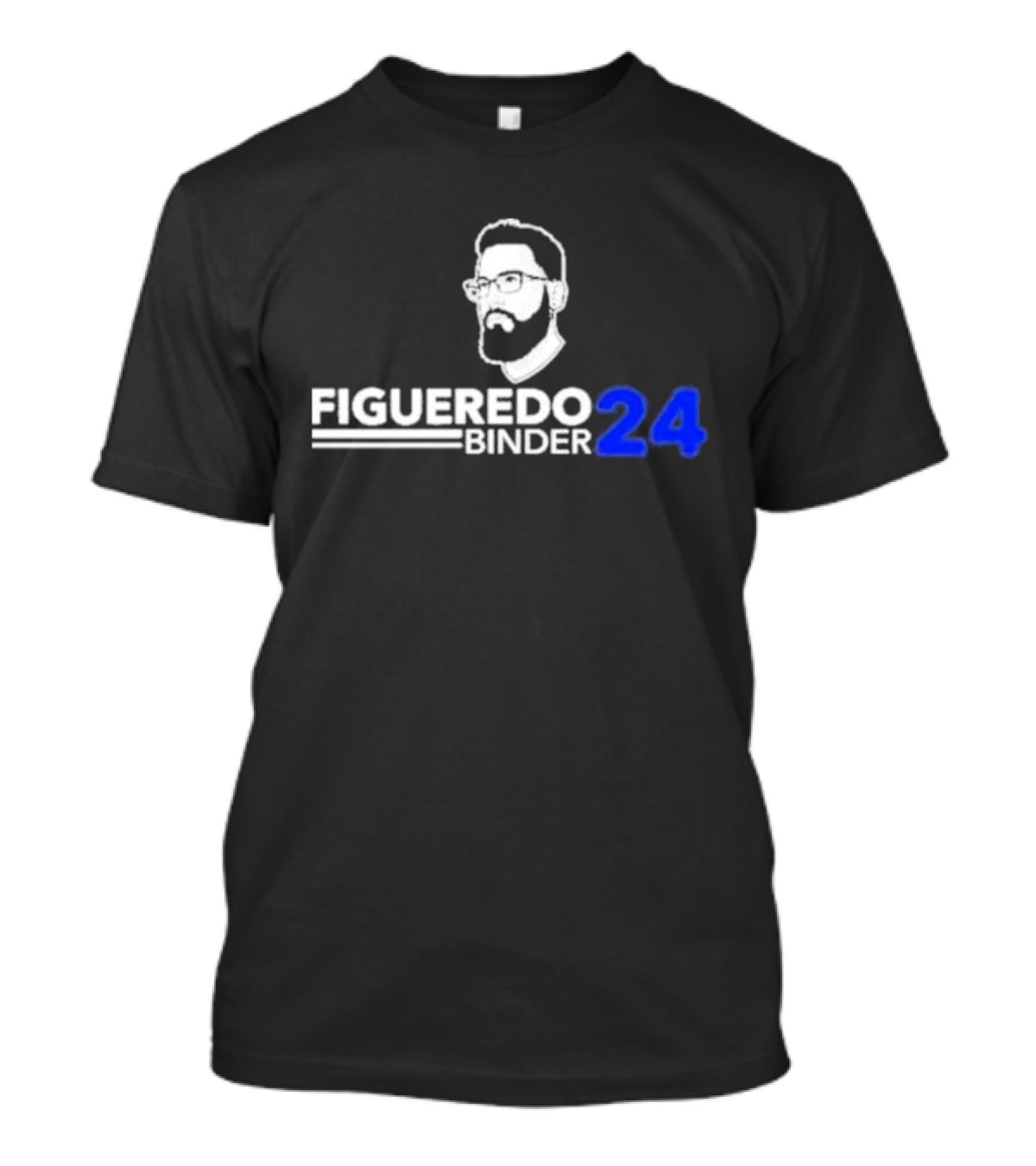 FIGUEREDO BINDER 24 Portrait And Text T-Shirt