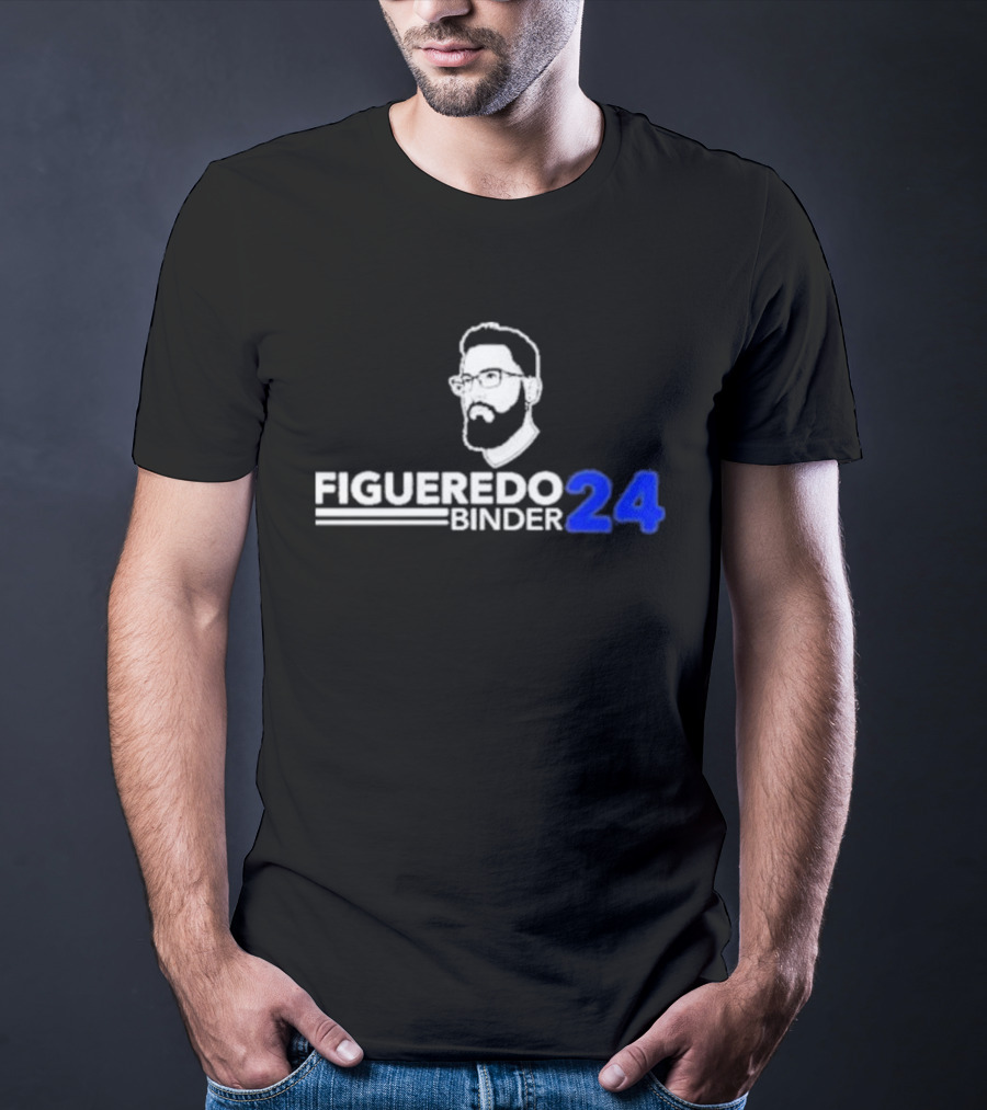 FIGUEREDO BINDER 24 Portrait And Text T-Shirt