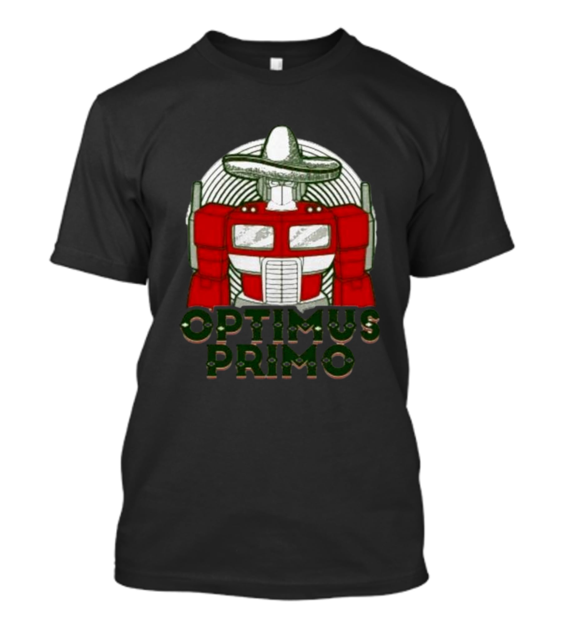 Optimus Primo Sombrero Robot T-Shirt