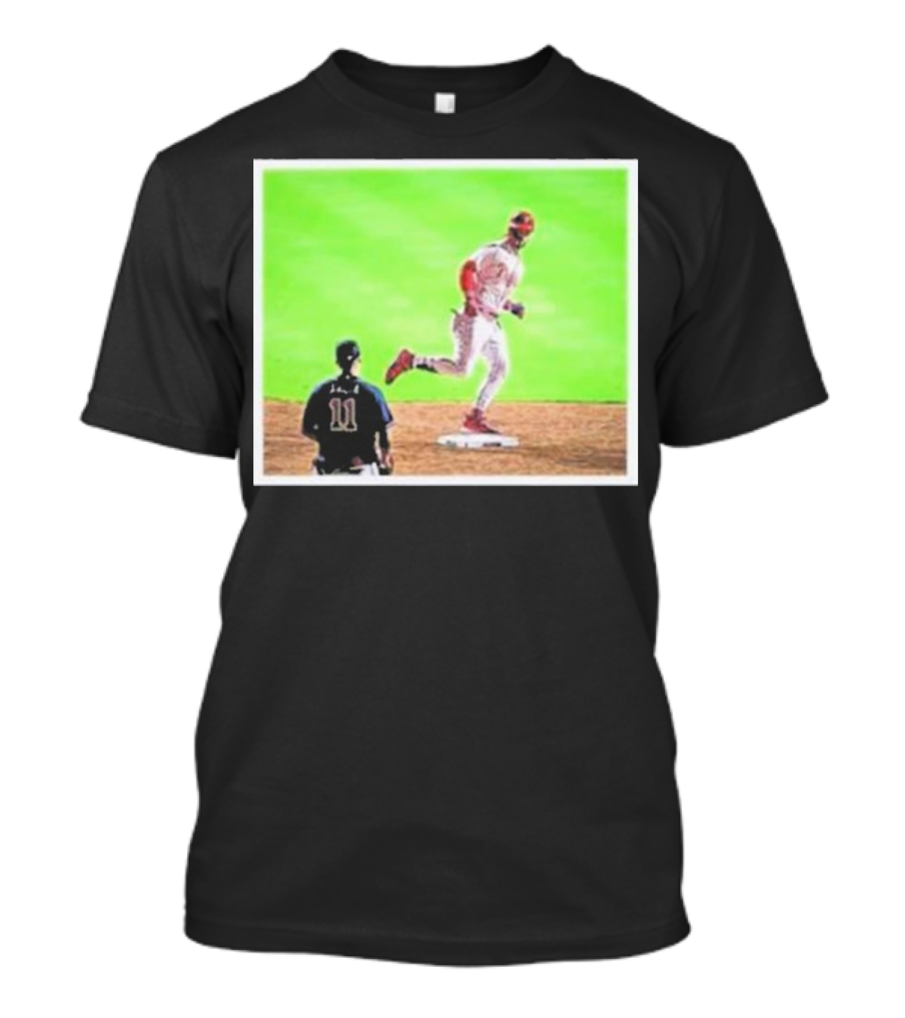 Section 419 Harper Stares Down Arcia Baseball Moment T-Shirt