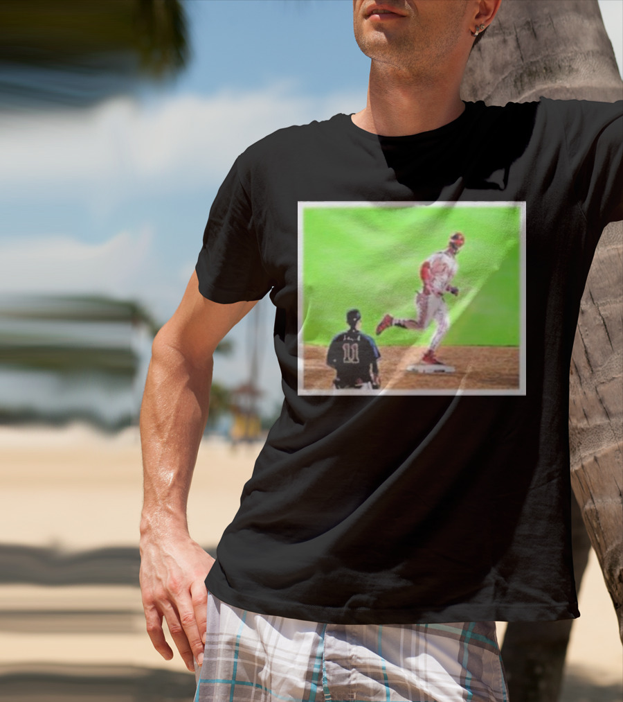 Section 419 Harper Stares Down Arcia Baseball Moment T-Shirt