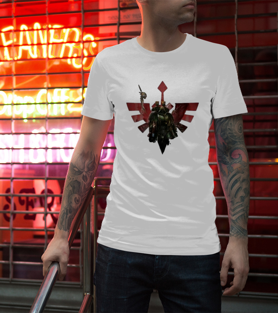 Starforged Warhammer 40K Dark Angels Caliban Unrest Commemorative Icon T-Shirt