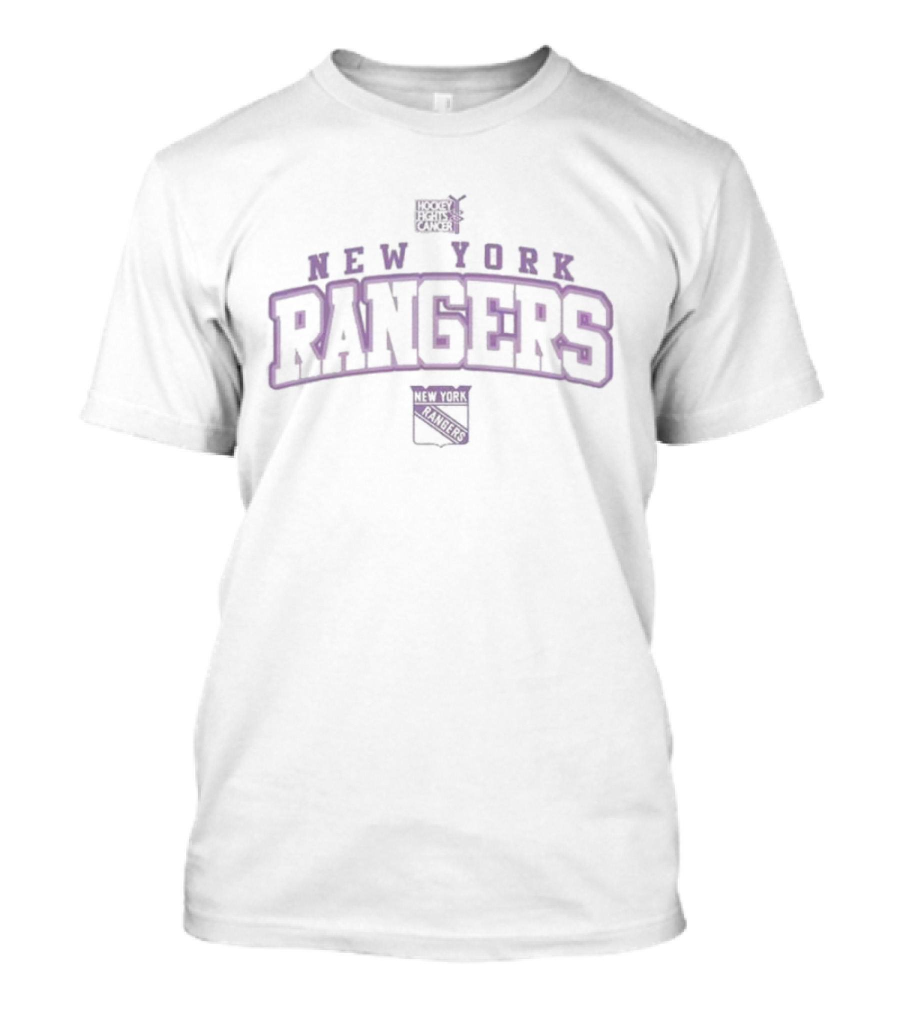 New York Rangers Hockey Fights Cancer Levelwear Richmond T-Shirt