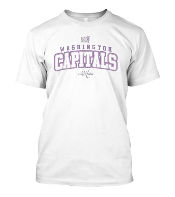 Washington Capitals Hockey Fights Cancer Levelwear Richmond T-Shirt