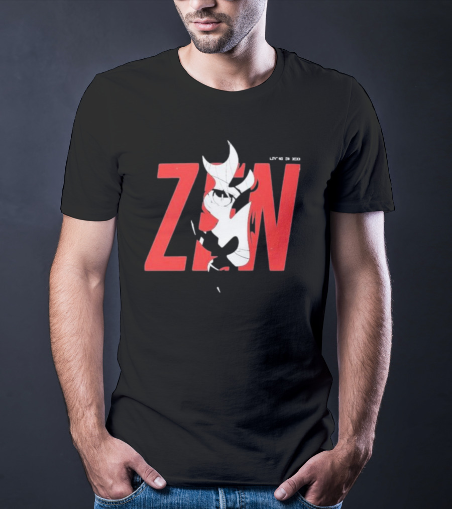 Vshojo Merch Zen Legacy Aesthetics With Zen Character Elements T-Shirt