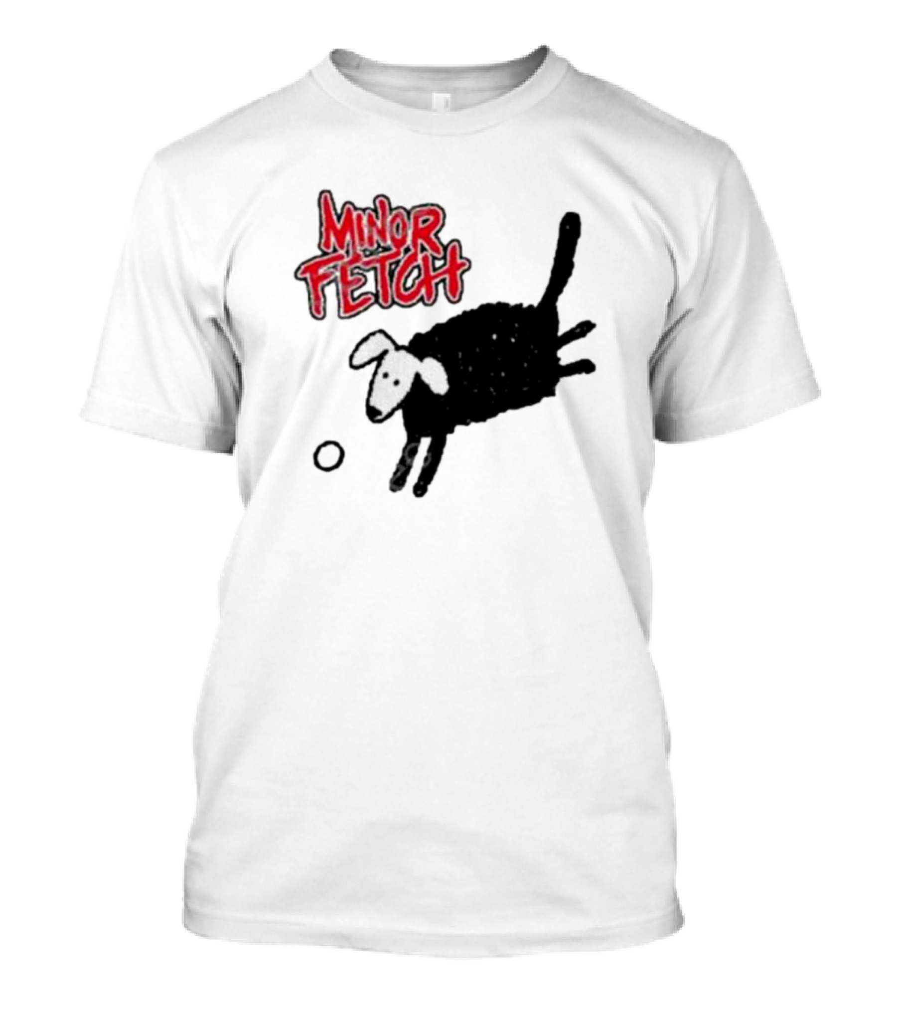 Bosssdog Minor Fetch Dog Black Sheep T-Shirt