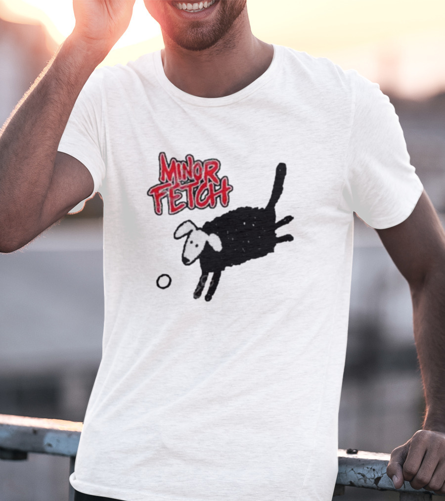 Bosssdog Minor Fetch Dog Black Sheep T-Shirt