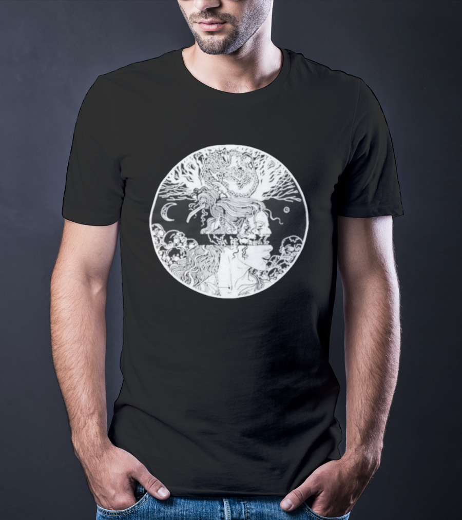 Critical Role Laudna Character Art Moon T-Shirt