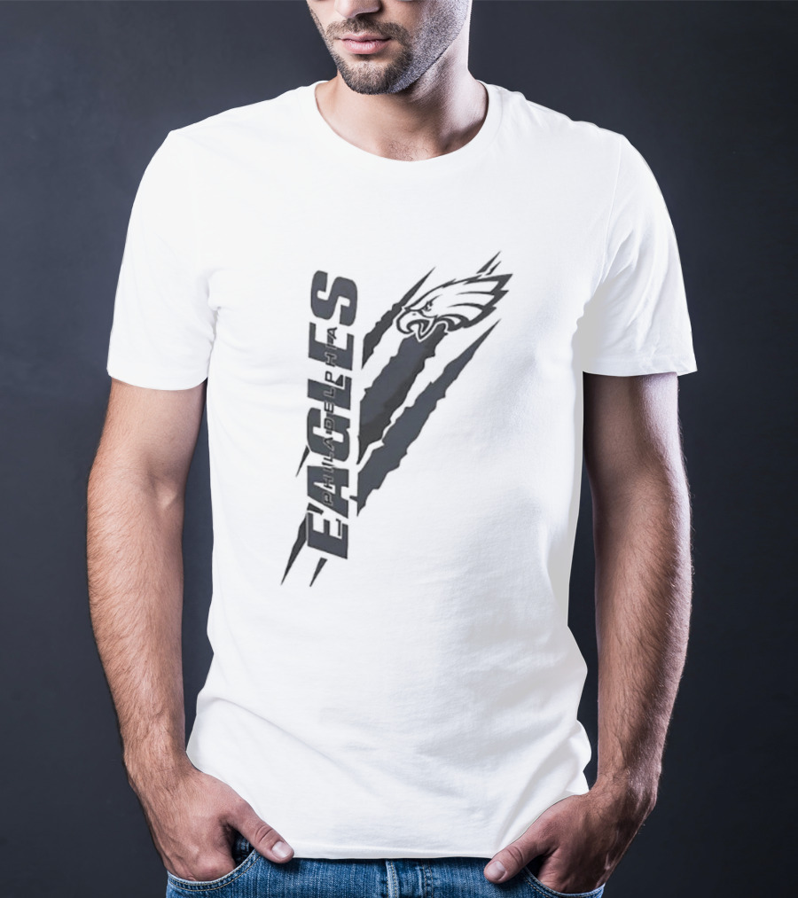 Philadelphia Eagles Claw Mark Logo T-Shirt
