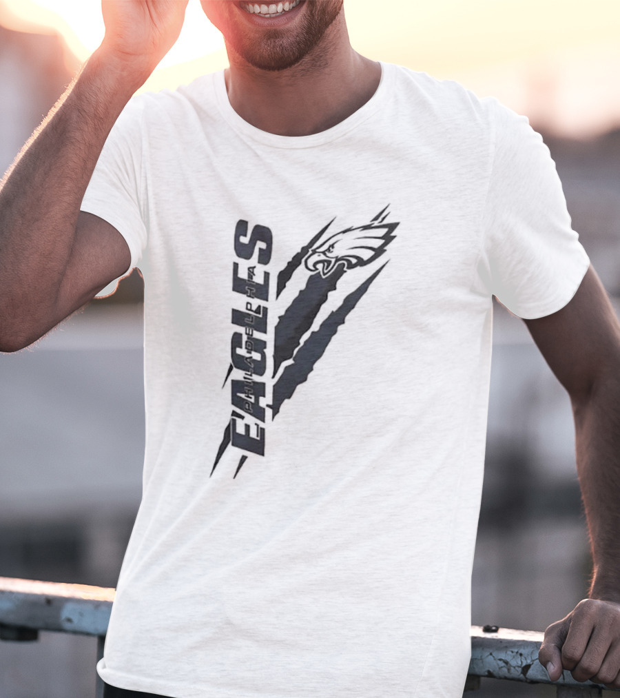 Philadelphia Eagles Claw Mark Logo T-Shirt