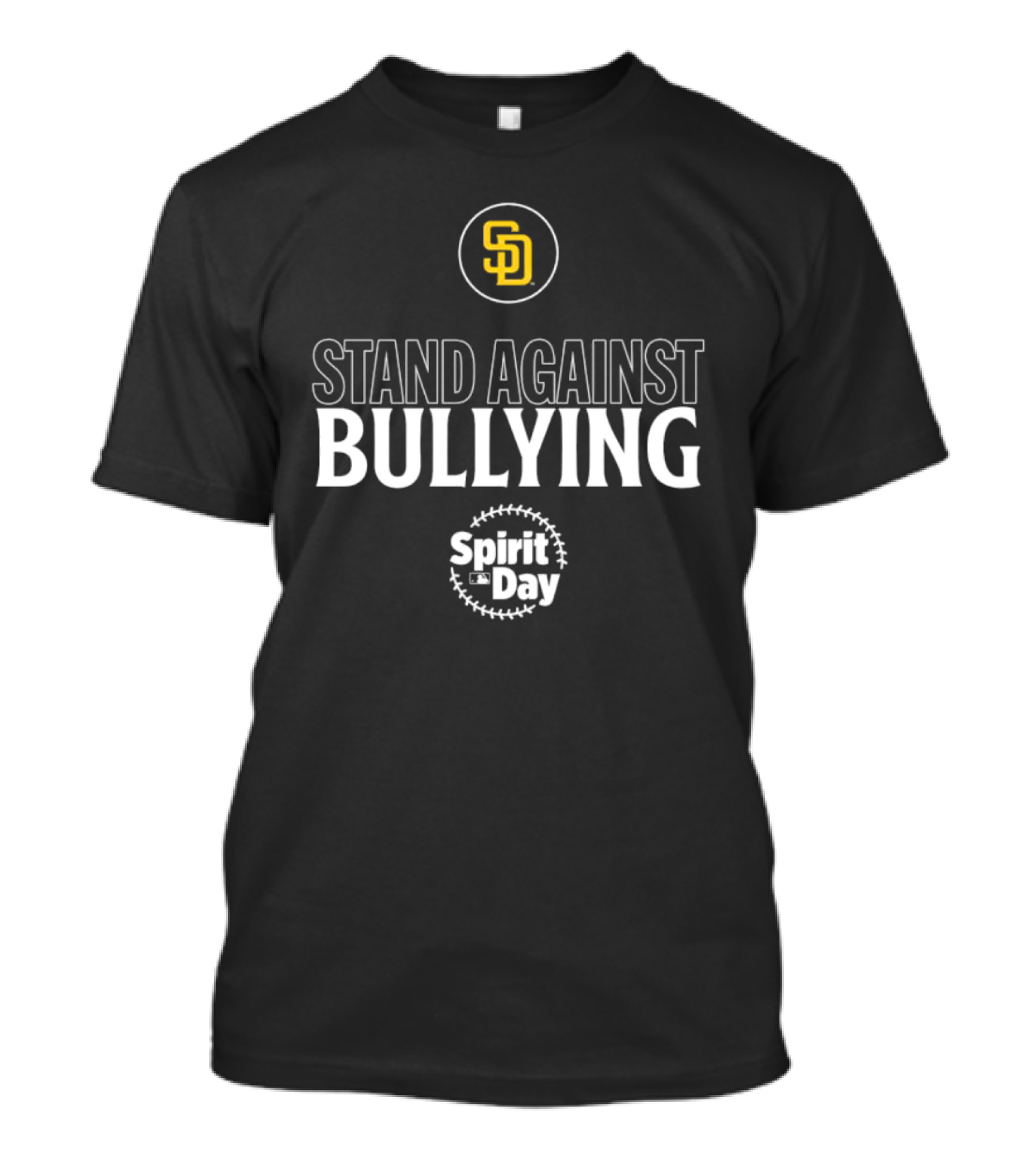 San Diego Padres Stand Against Bullying Spirit Day SD T-Shirt