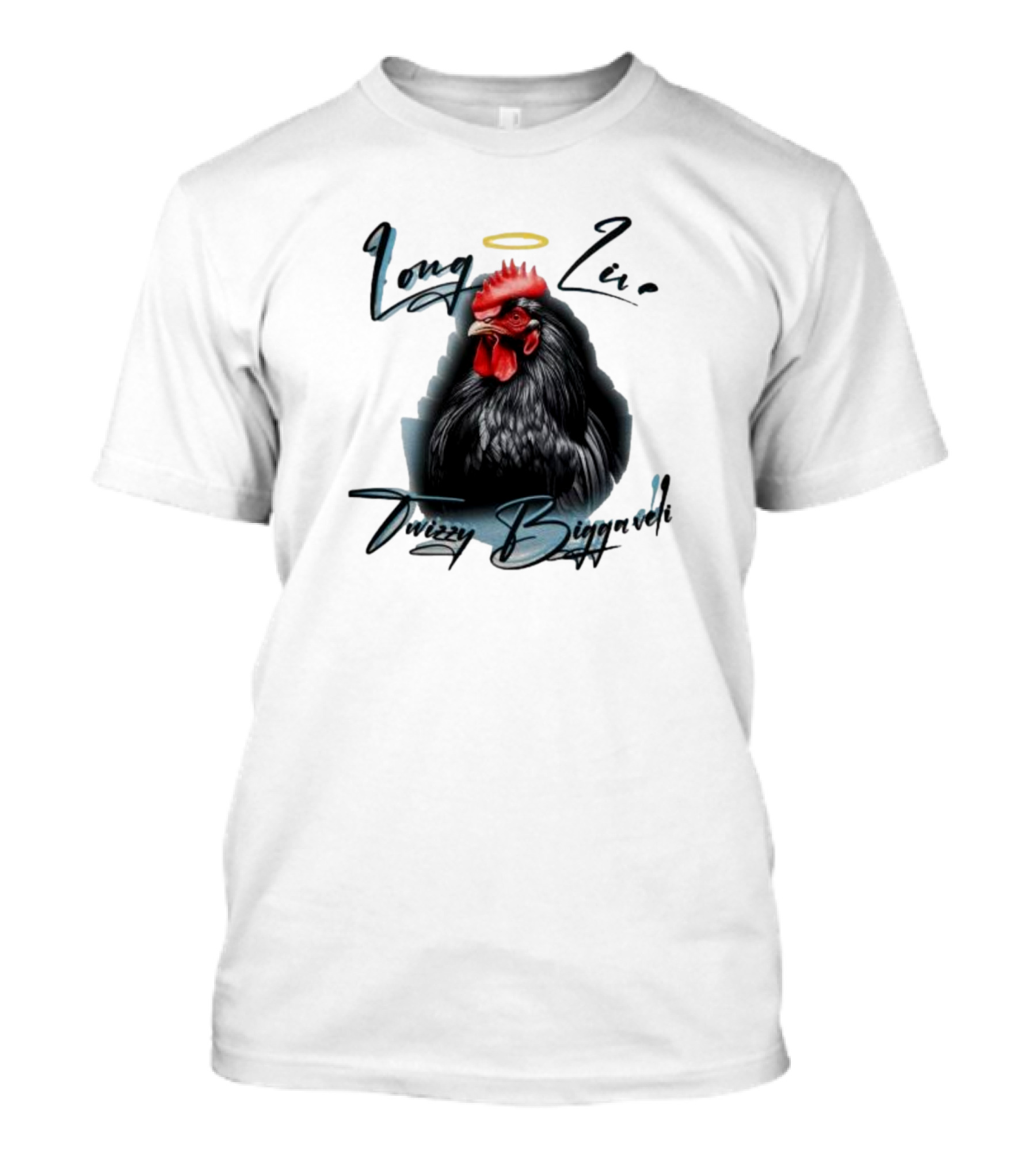 Long Live Twizzy Biggaveli Halo Rooster T-Shirt