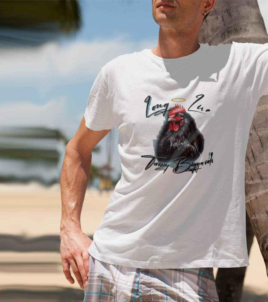 Long Live Twizzy Biggaveli Halo Rooster T-Shirt