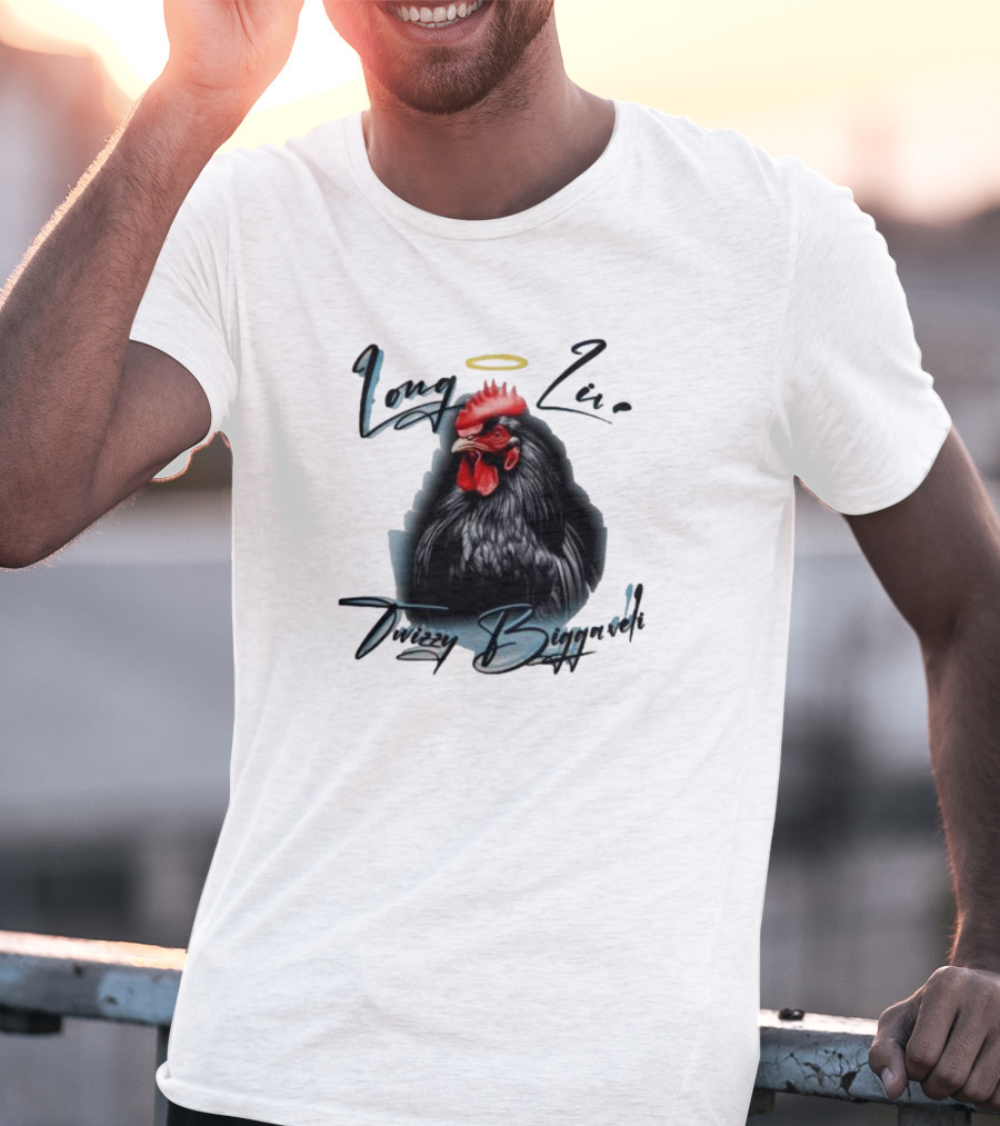 Long Live Twizzy Biggaveli Halo Rooster T-Shirt