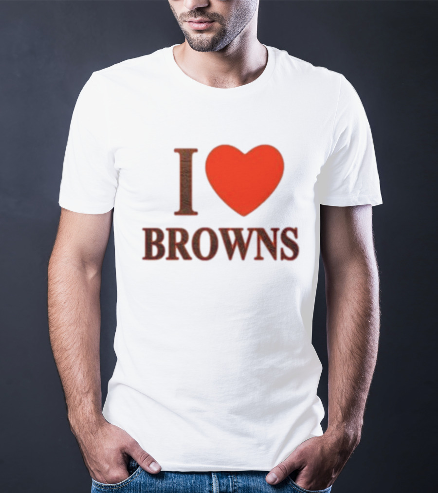 I Heart Browns T-Shirt