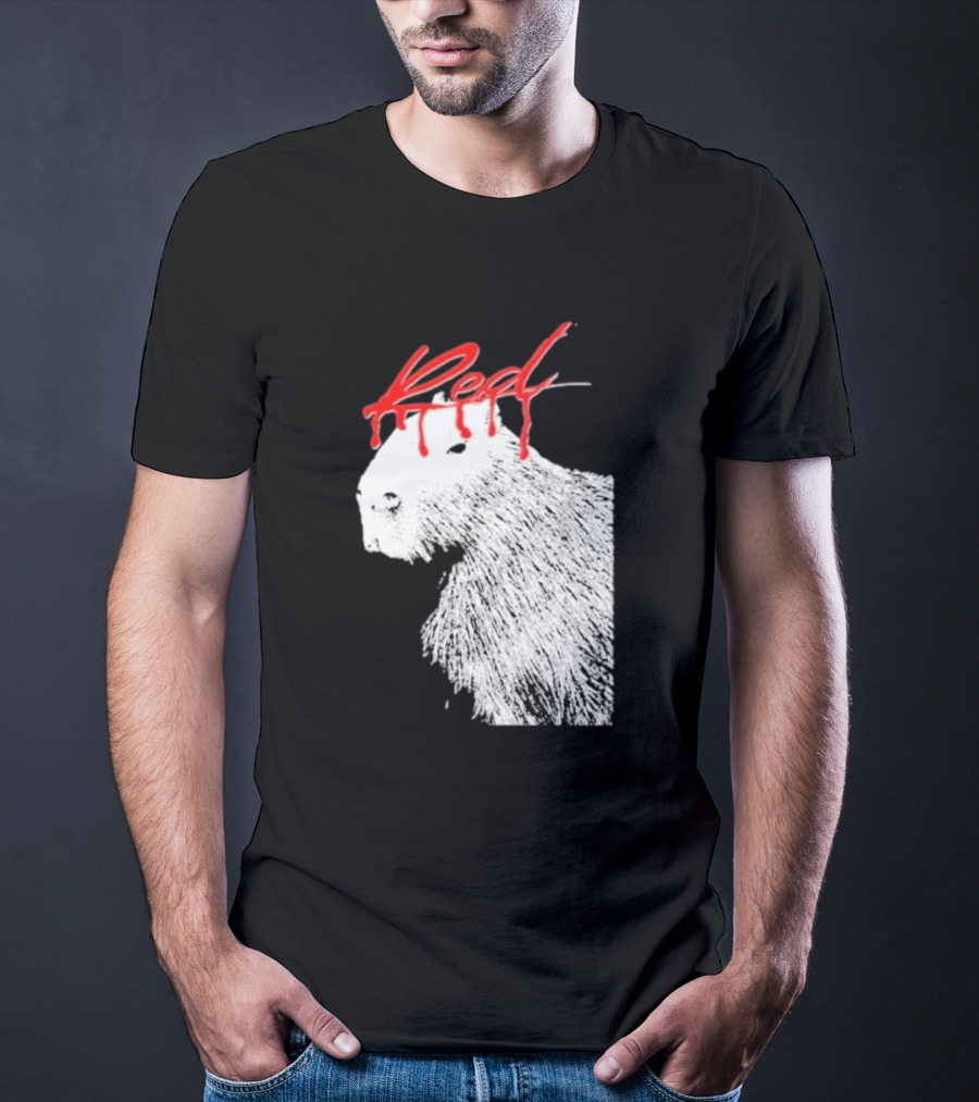 Red Capybara X Carti WLR T-Shirt