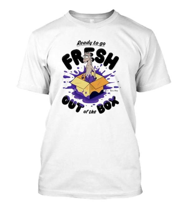 Ready To Go Rick And Morty Fresh Out Of The Box T-Shirt
