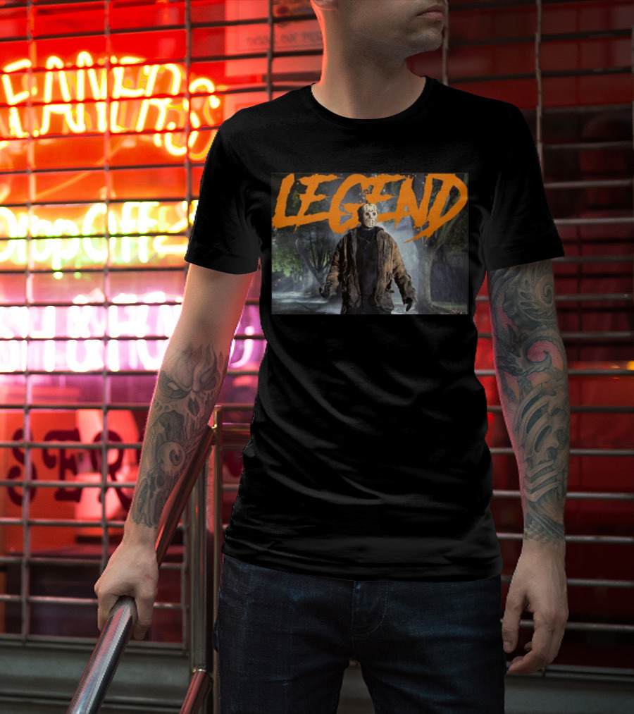 Legend Jason Voorhees Spooky Halloween T-Shirt