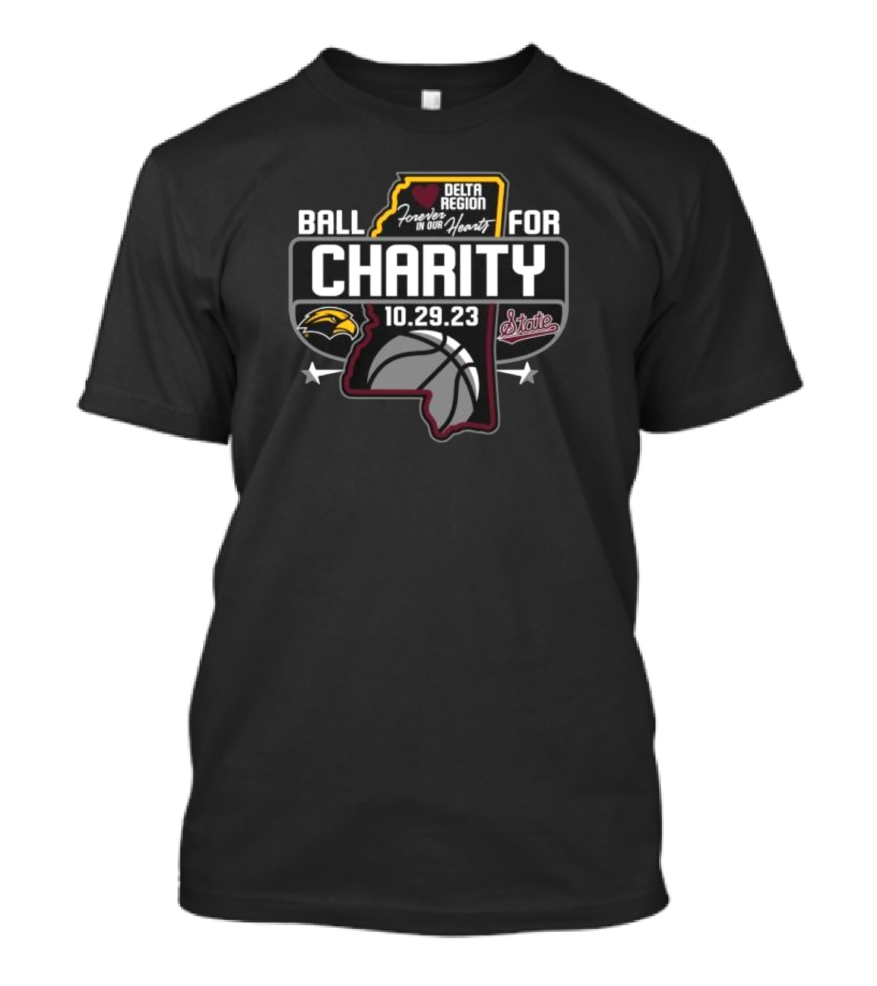Ball For Charity Delta Region Forever In Our Hearts 10.29.23 T-Shirt