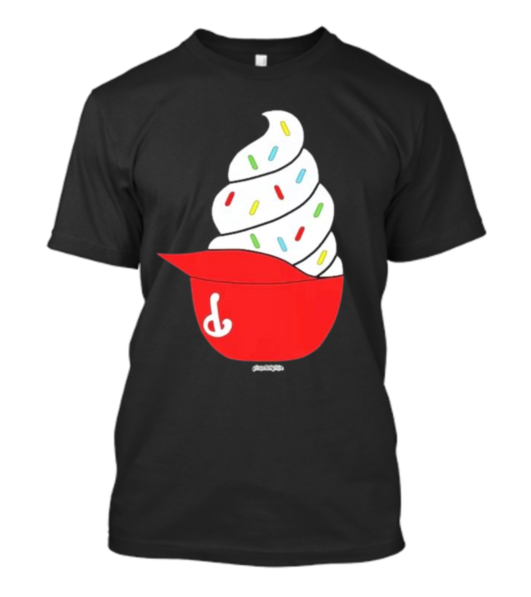 Phillies Ice Cream Helmet Swirl With Sprinkles T-Shirt