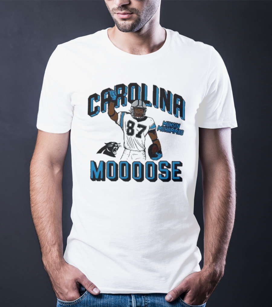 Carolina Panthers Muhsin Muhammad 87 Moooose T-Shirt