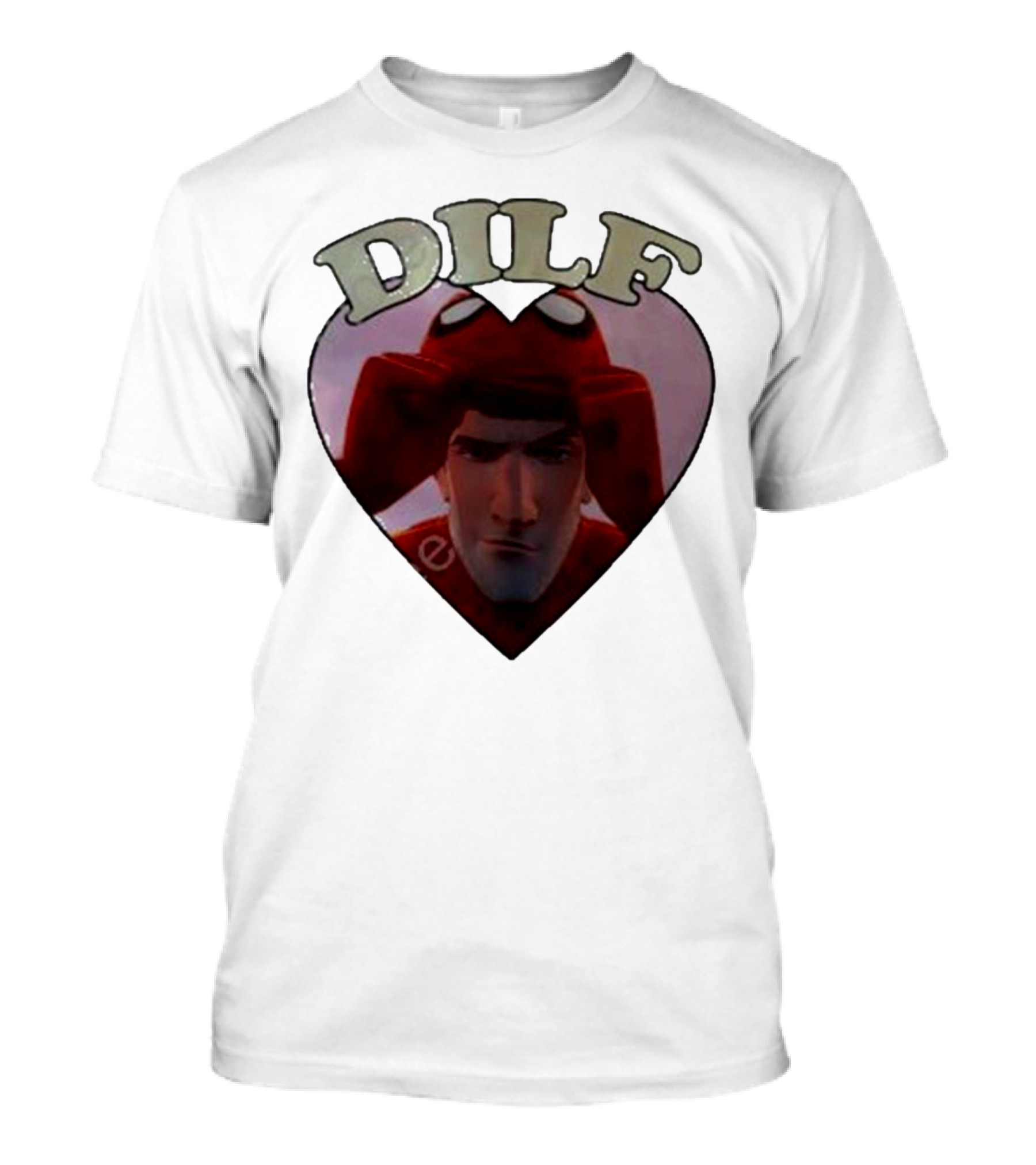 DILF Peter Mustardyardpress Merch Spider Cap Heart T-Shirt