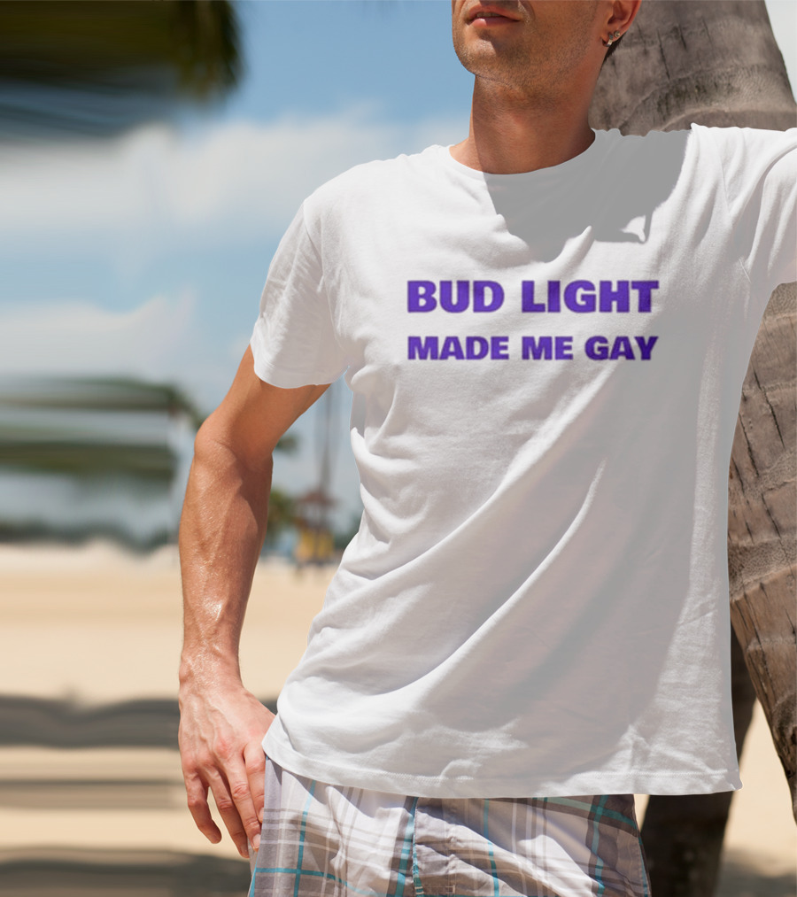 Bud Light Made Me Gay Goblin Supply Trash T-Shirt