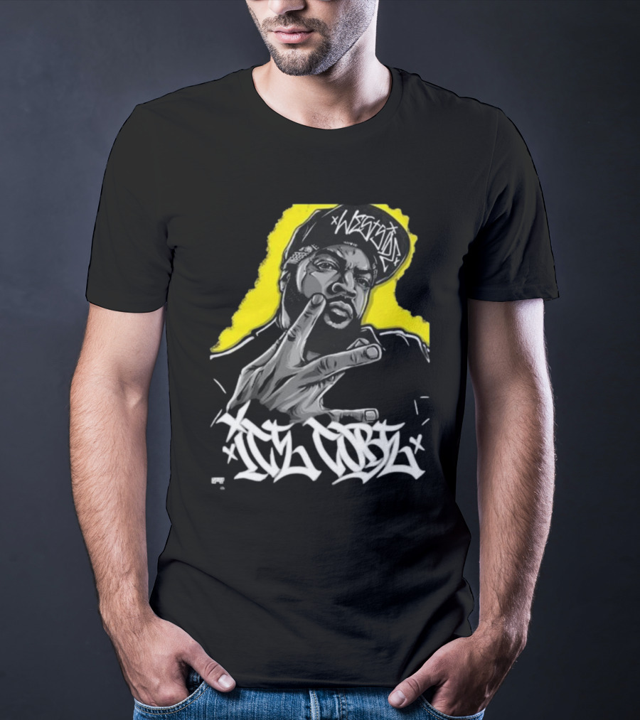 Ice Cube Westside Hand Gesture Hip Hop T-Shirt