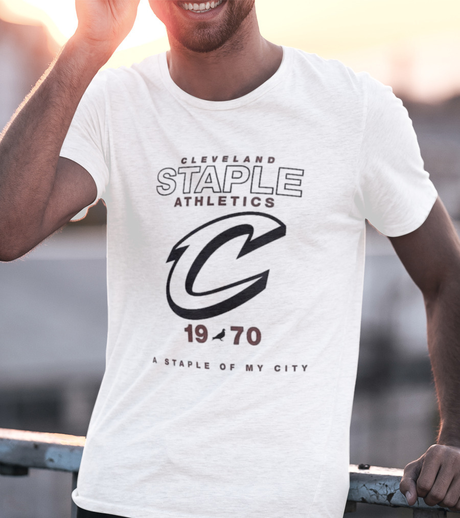 Cleveland Staple Athletics 1970 A Staple Of My City T-Shirt