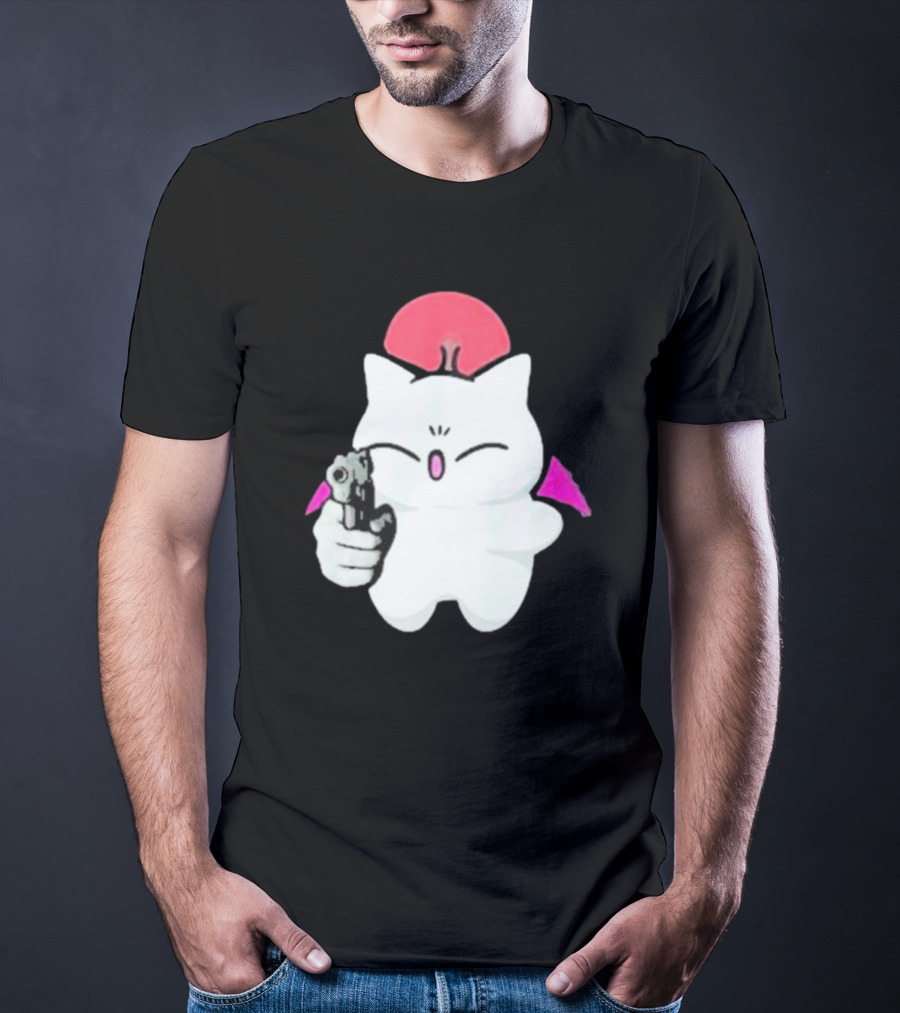 Zepla Blizzcon Xepla Gun Moogle Iconic Character T-Shirt