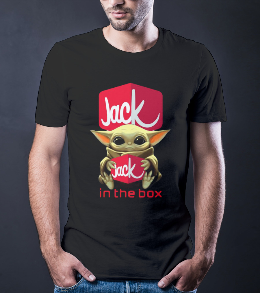 Baby Yoda Embrace Jack In The Box T-Shirt