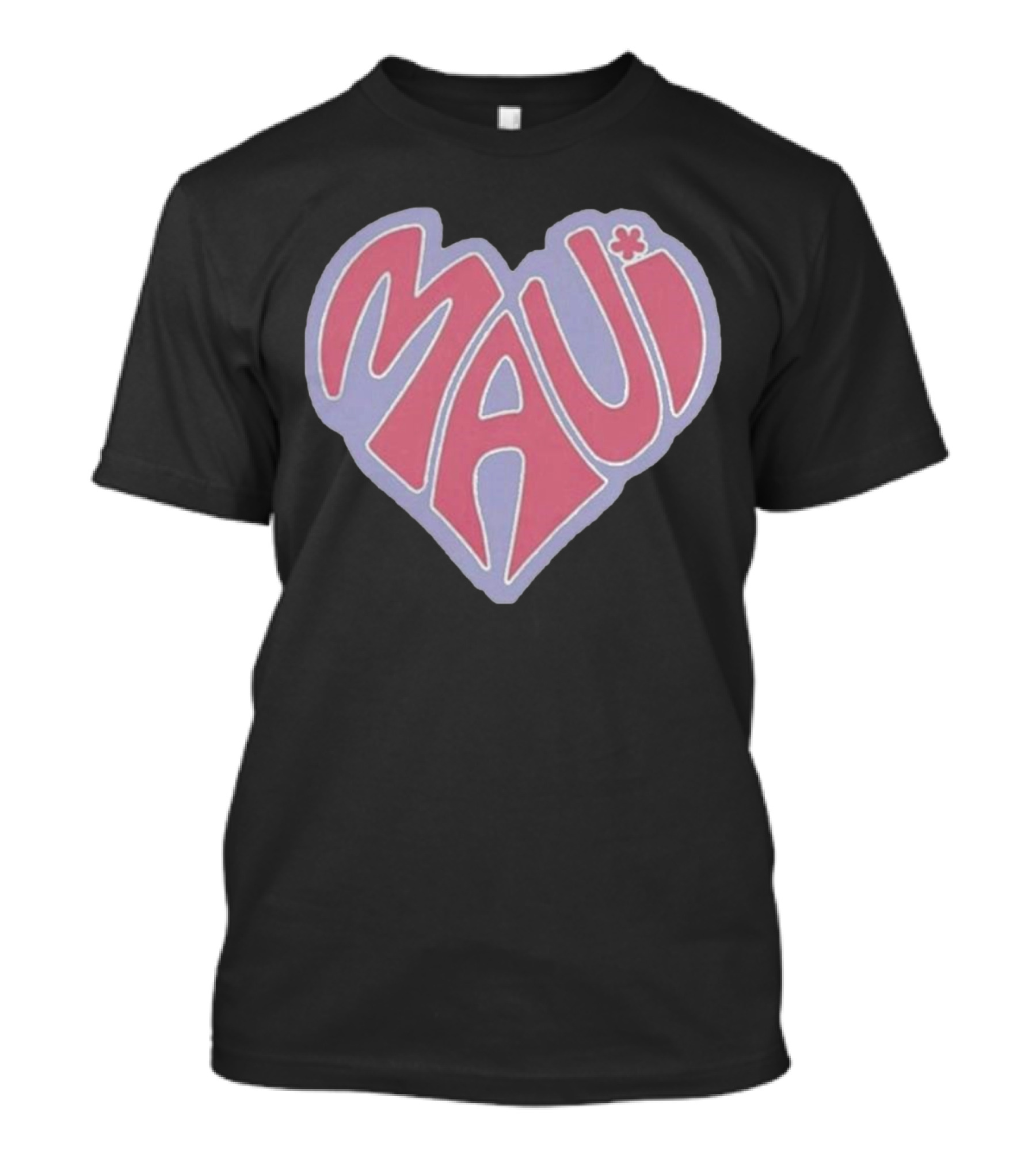 Maui Heart Retro T-Shirt