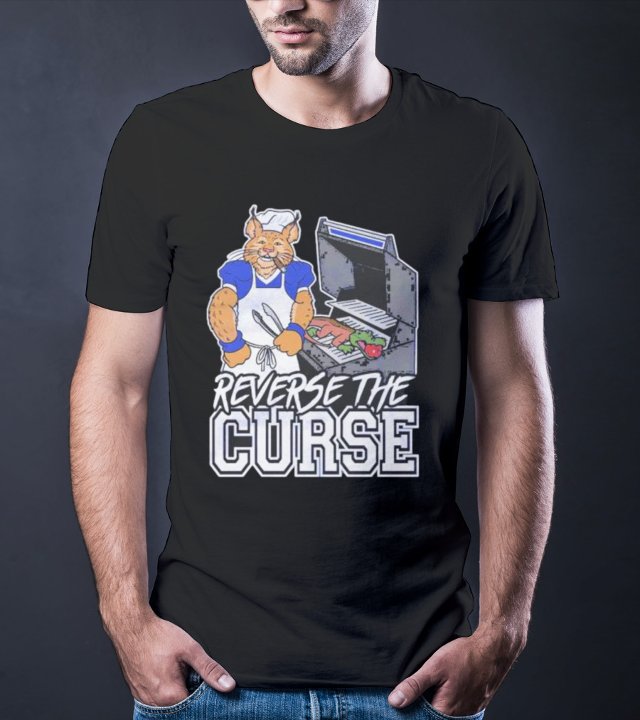 Reverse The Curse Cat Grilling Gator T-Shirt