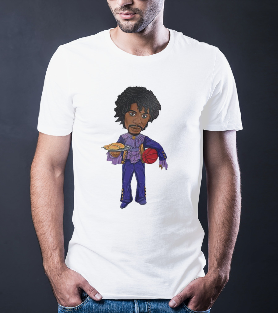 Dave Chappelle Prince Basketball Pancakes T-Shirt