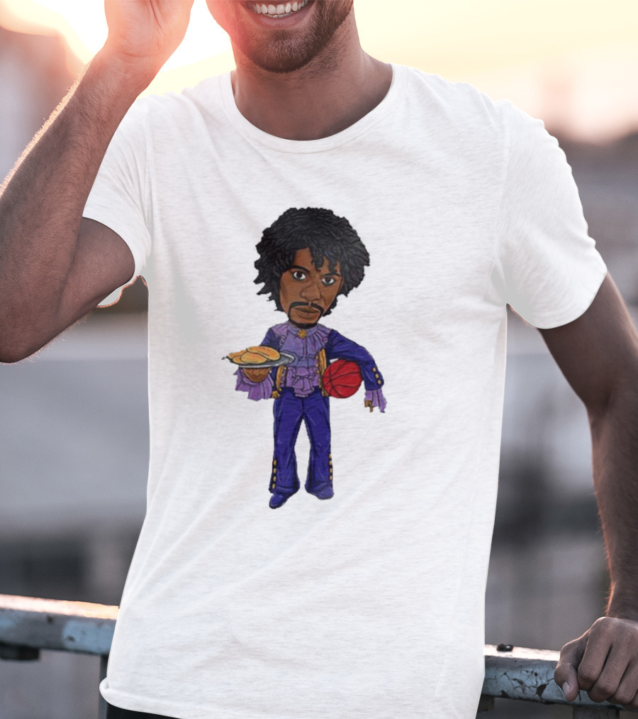 Dave Chappelle Prince Basketball Pancakes T-Shirt