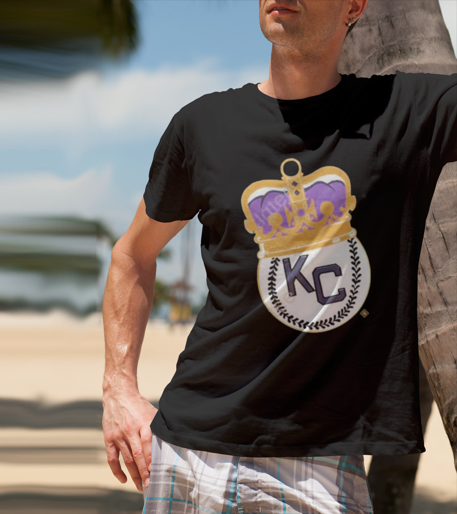 Kansas City Monarchs KC Crown Baseball T-Shirt