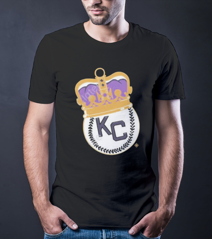 Kansas City Monarchs KC Crown Baseball T-Shirt